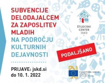 Pridobivanje dodatnih znanj za mlade na področju kulturnih dejavnosti v okviru JSKD 2